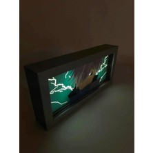Gojo 3D Anime Lightbox Işıklı Kutu Tablo
