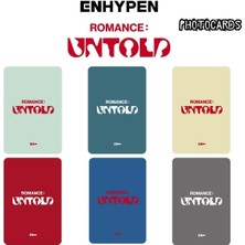 Enhypen Sunghoon '' Romance : Untold '' Photocards Set