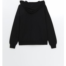 Lc Waikiki Yeni Sezon Kapusonlu Oversize Kadin Fermuarli Sweatshirt - S5AT11Z8