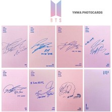 Bts '' You Never Walk Alone '' Imzalı Albüm Kart Seti