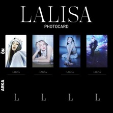 Blackpınk Lısa '' Lalisa '' Albüm Photocard Set - Black Ver.