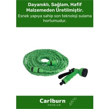 Premium Dolaşmaz Kırılmaz 7 Kademe Uzayan Bahçe Sulama Araç Yıkama Tabanca 22.5 Metre Sihirli Hortum