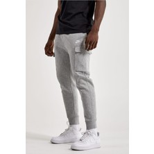 Nike  Club Fleece Erkek Gri Kargo Eşofman Altı