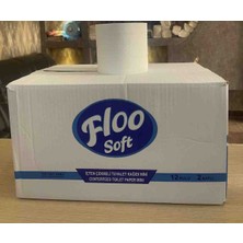 Floo Soft Tuvalet Kağıdı Içten Çekmeli Mini 3. 5 Kğ. Endusriyel(Makine için)