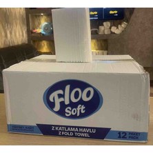 Floo Soft Z Katlama Havlu 12 Paket (100'lü)