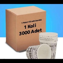 Tancup 3000 Adet Karton Bardak