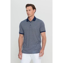 Altınyıldız Classics Regular Fit Normal Kesim Polo Yaka Jakarlı Tişört