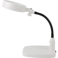 Masaüstü 10X LED Işıklı Büyüteç Okuma El Sanatları Onarım Büyüteç 7765