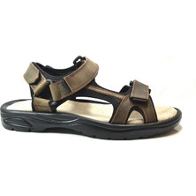 Onlo Ayakkabı DK.391 Hakiki Deri Cırtlı Anatomik Erkek Spor Sandalet
