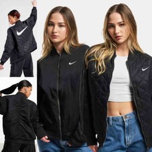 Nsw Reversible Bomber Cift Taraflı Jacket Kadın Ceket