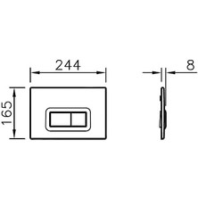 Loop R 740-0685 Kumanda Paneli, Mat Krom