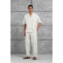 Bej Mrk Paraşüt Kumaş Alt-Üst Takım