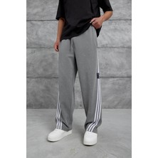 Füme Ynzay-3 Yazılı Baggy Eşofman Altı