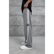 Füme Ynzay-3 Yazılı Baggy Eşofman Altı