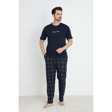 Erkek Pijama Takımı Kısa Kol