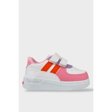 Liger Işıklı  Rahat Hafif Çocuk Spor Ayakkabı Siyah