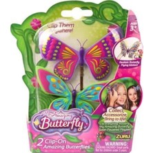 Butterfly Renki Kız Çocuklar Için Toka Seti (2 Adet Toka Içerir)