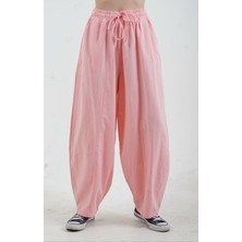 Pembe Şalvar Pantolon