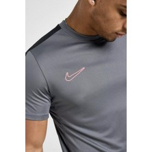 Nike Academy Dri-Fit Erkek Gri Antrenman T-Shirt