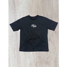 Peç Baskılı Unisex Oversize T-Shirt