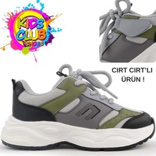 Kocamanlar Cool Birian Bağcık Görünümlü Cırt Cırtlı Sneaker Ortopedik Çocuk Spor Ayakkabı