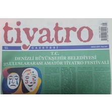 Tiyatro Gazetesi Sayı: 167 Mayıs 2025