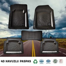 Kia Ceed Hb 2010 Uyumlu 4d Havuzlu Oto Paspas Takımı F1 Serisi Siyah