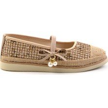 Bambi Taba  Kadın Espadril K01678016022