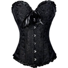 Vintage Stil Gotik Korse Büstiyer