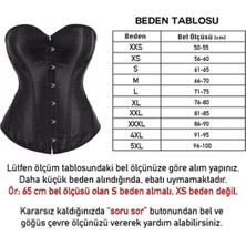 Vintage Stil Gotik Korse Büstiyer