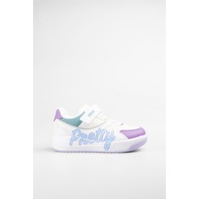 Vicco Pretty 220.P25Y.113 Anatomik Taban Kız Çocuk Işıklı Sneaker Ayakkabı Beyaz 29-33