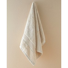 English Home Poffy Soft&premium Pamuklu Yüz Havlusu 50x80 cm Bej