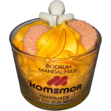 Homemor Bodrum Mandalinası Soya Wax Mum 200CC