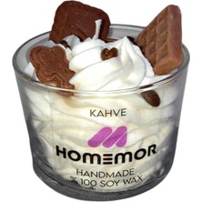 Homemor Kahveli Soya Wax Mum 200CC
