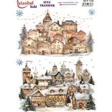 Yılbaşı Sulu Transfer 25X35CM STY135
