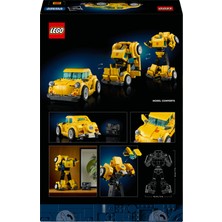 LEGO® Icons Bumblebee 10338 - Yetişkinler için Koleksiyonluk Robot Aksiyon Figürü Yapım Seti (950 Parça)
