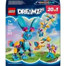 LEGO® DREAMZzz™ Bunchu'nun Yaratıcı Hayvan Maceraları 71488 - 7 Yaş & Üzeri Çocuklar için Yaratıcı Oyuncak Yapım Seti (143 Parça)