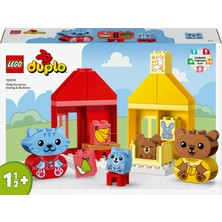 LEGO® DUPLO® Günlük Rutinlerim: Yemek ve Uyku Zamanı 10414 - 1½ Yaş & Üzeri Çocuklar için Eğitici Oyuncak Yapım Seti (28 Parça)