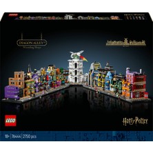 LEGO® Harry Potter™ Diagon Yolu Büyücü Mağazaları 76444 - Yetişkinler için Model Yapım Seti (2750 Parça)