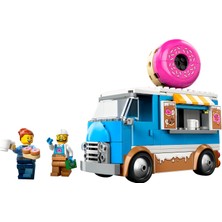 LEGO® City Donut Kamyonu 60452 - 5 Yaş & Üzeri Çocuklar için Yaratıcı Oyuncak Yapım Seti (196 Parça)