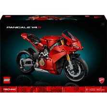 LEGO® Technic Ducati Panigale V4 S Motosiklet 42202 - Yetişkinler için Koleksiyonluk Yaratıcı Model Yapım Seti (1603 Pr)