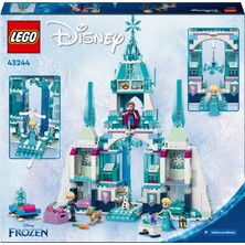 LEGO® │ Disney Princess Elsa'nın Buz Sarayı 43244 - 6 Yaş & Üzeri Çocuklar için Yaratıcı Oyuncak Yapım Seti (630 Parça)