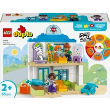 LEGO® DUPLO® İlk Doktor Ziyareti 10449 - 2 Yaş & Üzeri Çocuklar için Eğitici Oyuncak Yapım Seti (65 Parça)