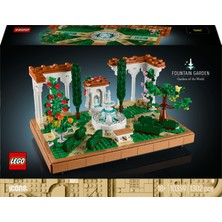 LEGO® Icons Fıskiyeli Bahçe 10359 - Yetişkinler için Model Yapım Seti (1302 Parça)