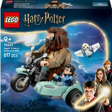LEGO® Harry Potter™ Hagrid™ ve Harry'nin Motosiklet Yolculuğu 76443 - 9 Yaş & Üzeri Çocuklar için Oyuncak Yapım Seti (617 Parça)