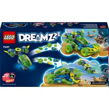 LEGO® DREAMZzz™ Mateo ve Z-Blob Aksiyon Yarış Arabası 71491 - 8 Yaş & Üzeri Çocuklar için Yaratıcı Oyuncak Yapım Seti (485 Parça)