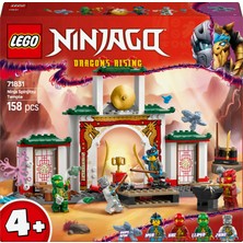LEGO® NINJAGO® Ninja Spinjitzu Tapınağı 71831 - 4 Yaş & Üzeri Çocuklar için Yaratıcı Oyuncak Yapım Seti (158 Parça)