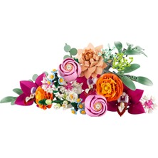 LEGO® Botanicals Pembe Çiçek Buketi 10342 - Yetişkinler için Çiçek Model Yapım Seti (749 Parça)