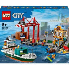 LEGO® City Yük Gemili Liman 60422 - 8 Yaş & Üzeri Çocuklar için Yaratıcı Oyuncak Yapım Seti (1226 Parça)