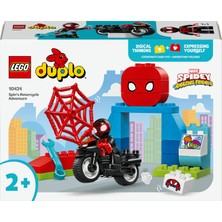 LEGO® DUPLO® │ Disney Spin'in Motosiklet Macerası 10424 - 2 Yaş & Üzeri Çocuklar için Eğitici Oyuncak Yapım Seti (24 Parça)